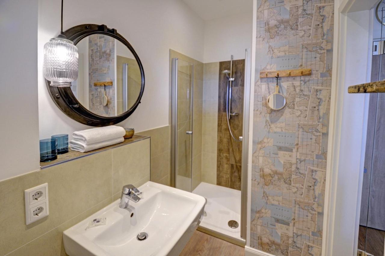 Fewo1846 Intermar - Marina Del Rey - Elegantes Studioapartment Mit Meerblick Und Eigenem Strandkorb Glücksburg Exteriör bild