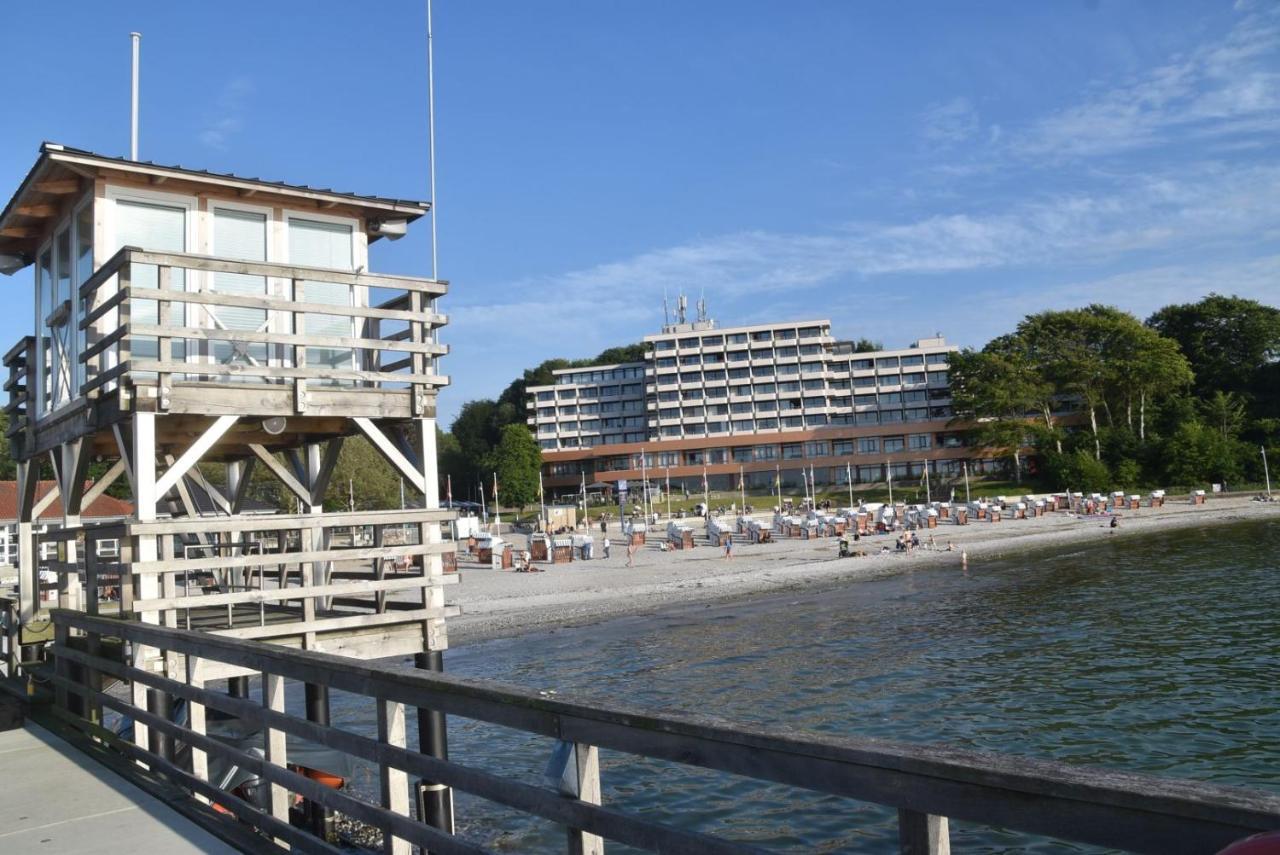 Fewo1846 Intermar - Marina Del Rey - Elegantes Studioapartment Mit Meerblick Und Eigenem Strandkorb Glücksburg Exteriör bild